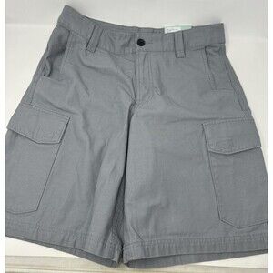 NWT Men's Magellan Lost Pines Outdoor Cargo 10" Shorts Size 32W Gray Monument